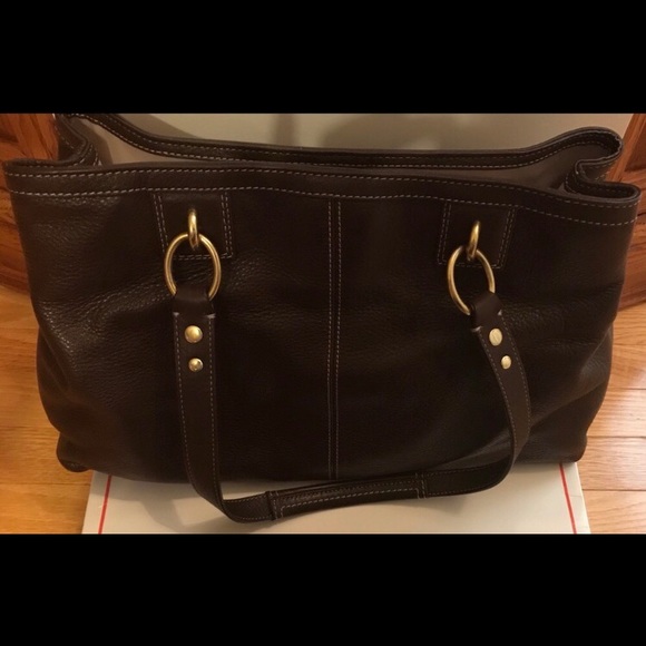 NWOT Coach Leather Bag - Picture 2 of 5